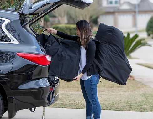 Car Seat Travel Bag — Adjustable, Padded Backpack for Car Seats — Car Seat Travel Tote - Compatible with Most Name Brand Car Seats in Saudi Arabia
