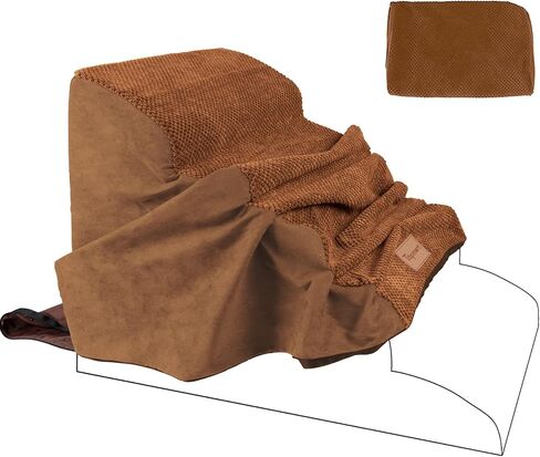 Topmart Replacement Cover 4 Tiers Foam Dog Ramps/Steps, Color Brown in Kuwait