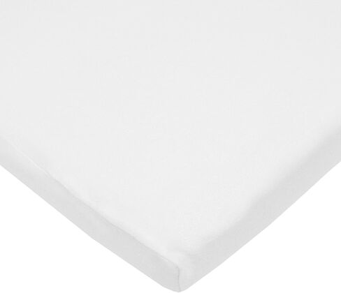 American Baby Company 15" x 33" Fitted Bassinet Sheet, Printed 100% Natural Cotton Jersey Knit, Grey Star and Moon, Soft Breathable, for Boys and Girls in Saudi Arabia