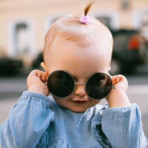 Baby Hair Ties, 100PCS Toddler Hair Ties for Baby Girls Elastic Hair Bands Ponytail Holder Kids Hair Ties No Damage Soft Seamless Small Hair Ties. in Kuwait