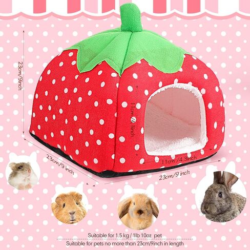 سرير دافئ للحيوانات الاليفة الصغيرة، سرير للحيوانات الاليفة الصغيرة والخنزير الهولندي، عش الهامستر والقنفذ والسنجاب والقنفذ والهيلا، ملحقات قفص الهامستر in Kuwait