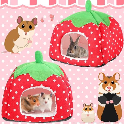 سرير دافئ للحيوانات الاليفة الصغيرة، سرير للحيوانات الاليفة الصغيرة والخنزير الهولندي، عش الهامستر والقنفذ والسنجاب والقنفذ والهيلا، ملحقات قفص الهامستر in Kuwait