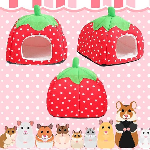 سرير دافئ للحيوانات الاليفة الصغيرة، سرير للحيوانات الاليفة الصغيرة والخنزير الهولندي، عش الهامستر والقنفذ والسنجاب والقنفذ والهيلا، ملحقات قفص الهامستر in Kuwait