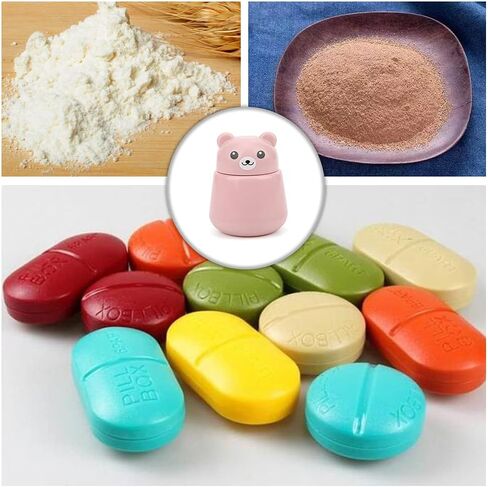 مجموعة واحدة من مطحنة حبوب الدواء، مطحنة حبوب الدواء، جهاز طحن الحبوب، نمط الدب لسحق الحبوب الصغيرة أو الكبيرة، أقراص الفيتامينات إلى المسحوق الناعم (وردي) in Kuwait