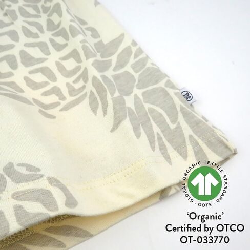 HonestBaby Baby, Toddler, and Little Girls' 100% Organic Cotton Puff Sleeve T-Shirts (10 Pack) in Saudi Arabia