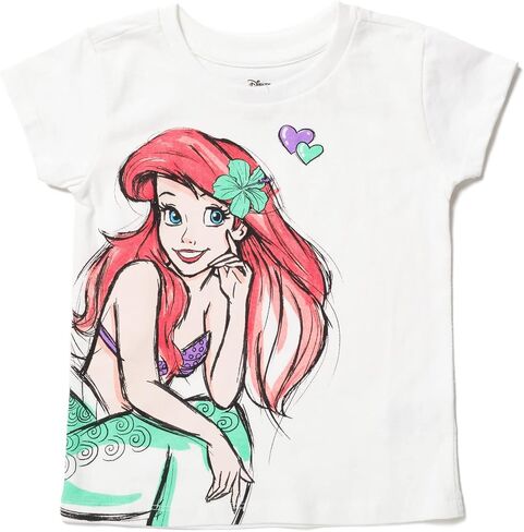 Disney Girls' 3-Pack Short Sleeve T-Shirts for Baby & Kids in Saudi Arabia