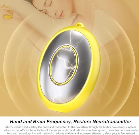 أداة النوم، جهاز مساعد النوم المحمول للقلق، 3 مستويات قابلة للتعديل، شحن USB، عمر بطارية طويل، جهاز مساعد النوم الذكي، جهاز صغير لتخفيف الأرق، جهاز تخفيف القلق لتحسين النوم العميق in Kuwait