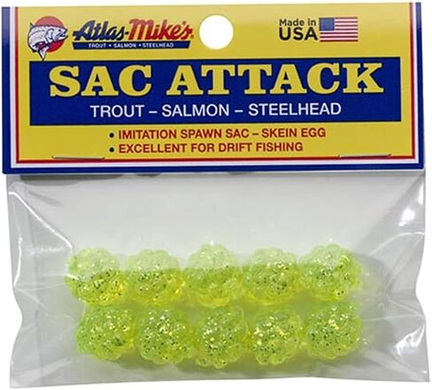 Atlas Mike's 41027 Sac Attack (10 Per Bag), Chartreuse in Saudi Arabia