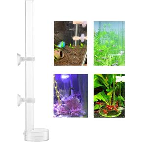 Fashionclubs الاكريليك الروبيان أنبوب تغذية طبق التغذية الأطباق للأسماك حوض السمك الروبيان الأسماك ، مع 2 أكواب الشفط in Kuwait