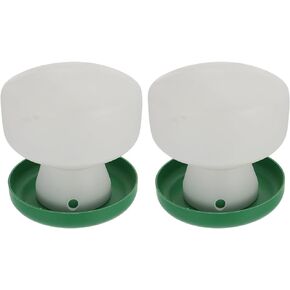 Mipcase 2 قطعة تغذية الطيور التلقائي تغذية الطيور البلاستيك قفص الطيور المغذية الببغاء المغذية قفص اكسسوارات ل كوكاتيل ببغاء in Kuwait