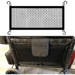 Stroller Wagon Cargo Net Compatible with WONDERFOLD All W-Series Models Heavy Duty Baby Stroller Organizer Mesh Cargo Net for Extra Storage Space Large Storage Capacity in Kuwait