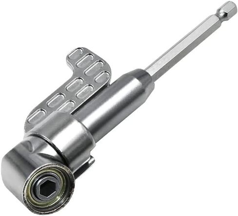 بييي محول حامل مقبس تمديد بزاوية 105 درجة، مثقاب بزاوية قائمة مع لقمة مثقاب مغناطيسية سداسية 1/4 انش 6 ملم سريعة التغيير in Kuwait