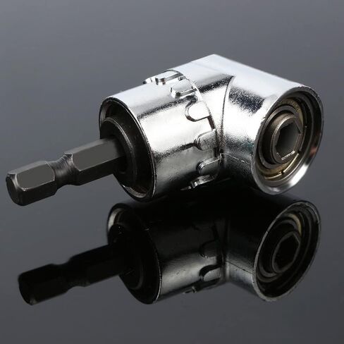 بييي محول حامل مقبس تمديد بزاوية 105 درجة، مثقاب بزاوية قائمة مع لقمة مثقاب مغناطيسية سداسية 1/4 انش 6 ملم سريعة التغيير in Kuwait