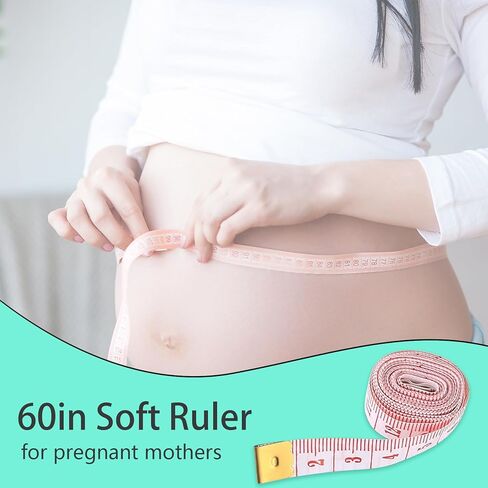 Nipple Rulers for Flange Sizing, 4pcs Silicone Nipple Flange Measuring Tool for Breast Pump Flange Size, Breast Pump Shield Nipple Sizing Measurement Tool for Flanges, Including 2 Flange Rulers in Kuwait