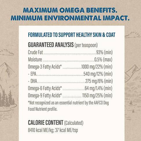 Grizzly Pollock Oil Supplement for Dogs, 32-Ounce in Saudi Arabia