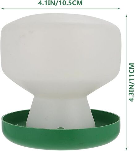 Mipcase 2 قطعة تغذية الطيور التلقائي تغذية الطيور البلاستيك قفص الطيور المغذية الببغاء المغذية قفص اكسسوارات ل كوكاتيل ببغاء in Saudi Arabia