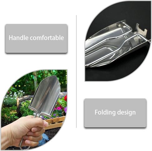 معاول LSTCPGLAI للحفر، مجرفة قابلة للطي محمولة مع حقيبة حمل، مجرفة للتخييم، مجرفة بقاء متعددة الوظائف للتخييم والمشي لمسافات طويلة والرحلات in Kuwait