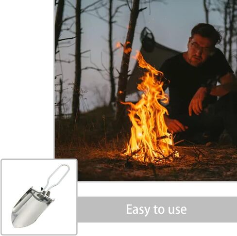 معاول LSTCPGLAI للحفر، مجرفة قابلة للطي محمولة مع حقيبة حمل، مجرفة للتخييم، مجرفة بقاء متعددة الوظائف للتخييم والمشي لمسافات طويلة والرحلات in Kuwait