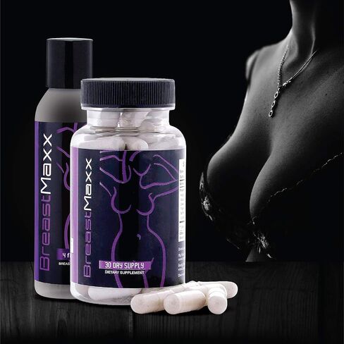 Breast Maxx Breast Enhancement Kit for Men and Women - Breast Enhancement Pills - Natural Breast Cream in Saudi Arabia