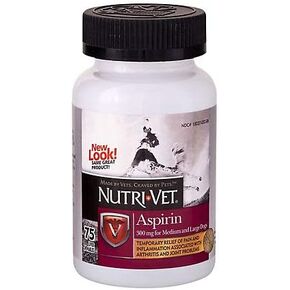 Nutri-Vet K9 Dog Aspirin for Large Dogs 75ct in Saudi Arabia
