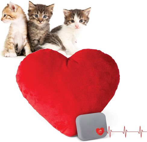 K&H Pet Products Mother's Heartbeat Calming Dog Toy Heart Pillow Red Medium Breed Heartbeat 8 Inch in Kuwait