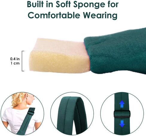 لوكوف حمالة للحيوانات الاليفة، حمالة حمل للكلاب بدون استخدام اليدين، حزام مبطن قابل للتعديل، حقيبة كتف قطنية جيدة التهوية، جيب امامي، حزام امان لحمل الكلاب الصغيرة والقطط والجراء ويمكن غسلها في in Kuwait