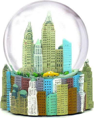Mini New York City Snow Globe (2.5 Inch) NYC Skyline in This Souvenir Figurine with Statue of Liberty, (45mm Globe) in Saudi Arabia