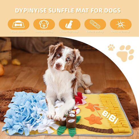 Snuffle Mat for Large Dogs Sniff Mat for Cats, Dog Enrichment Toys, Dog Puzzle Toys Small Medium Pet Sniffing Mat Large Breed in Saudi Arabia