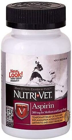 Nutri-Vet K9 أسبرين للكلاب الكبيرة، 75 قيراط in Saudi Arabia