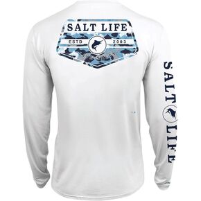Salt Life Men's Incognito Long Sleeve Performance Shirt