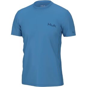 HUK Men's Icon X Short Sleeve, Fishing Shirt with Sun Protection