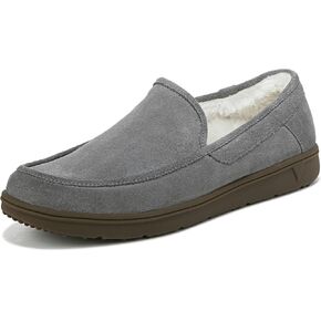 Vionic Men's Suede Gustavo Slip On Mule Sipper- Comfortable Spa House Slippers that include Three-Zone Comfort with Orthotic Insole Arch Support, Soft House Shoes for Men in Saudi Arabia
