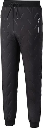 بنطال رياضي رجالي من XiaoLongRen مبطن بقماش الشيربا، سروال شتوي دافئ للثلج in Kuwait