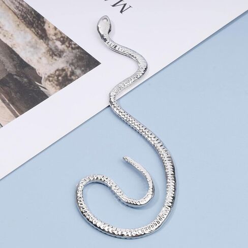 Yheakne Punk Snake Ear Climber Earrings Gold Snake Ear Cuff Wrap Earrings Gothic Serpent Earrings Snake Crawler Earrings Fake Piercing Earrings Cool Animal Jewelry for Women and Girls Halloween gifts (Gold) in Kuwait
