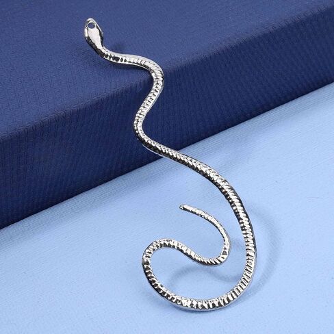 Yheakne Punk Snake Ear Climber Earrings Gold Snake Ear Cuff Wrap Earrings Gothic Serpent Earrings Snake Crawler Earrings Fake Piercing Earrings Cool Animal Jewelry for Women and Girls Halloween gifts (Gold) in Kuwait