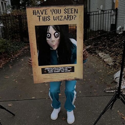 قناع هالوين ديمي شاركي التنكري المخيف للحفلات التنكرية للنساء كوزبلاي برانك لاتكس للبالغين تحدي مخيف ألعاب شرير لاتكس in Kuwait