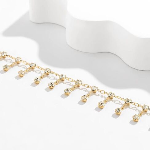 FMR الراين الخصر سلسلة الذهب كريستال الجسم سلسلة مثير شرابات البطن سلاسل الصيف شاطئ الخصر مجوهرات للجسم للنساء والفتيات في سن المراهقة in Kuwait