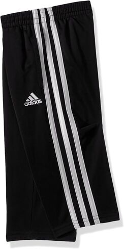 بنطال الركض الرياضي التريكو الرياضي النشط للأولاد من adidas، أسود Iconic Adi، 4T in Kuwait
