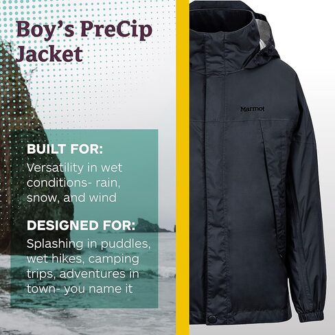Marmot Boys Precip Jacket in Saudi Arabia