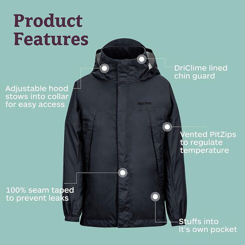 Marmot Boys Precip Jacket in Saudi Arabia