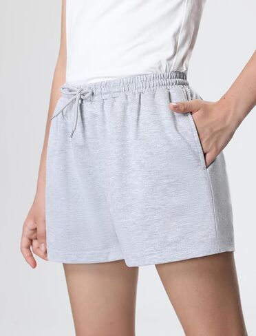 EXARUS 3 Pack Girls Pajama Plaid Shorts Sleep with Pockets Drawstring SweatShorts Elastic Waist Kids Wide Leg Summer in Saudi Arabia