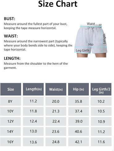 EXARUS 3 Pack Girls Pajama Plaid Shorts Sleep with Pockets Drawstring SweatShorts Elastic Waist Kids Wide Leg Summer in Saudi Arabia