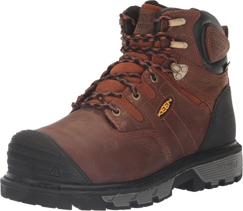 KEEN Utility Men's Camden 6" Composite Toe Waterproof Internal Metatarsal Guard Heavy Duty Work Boots in Saudi Arabia