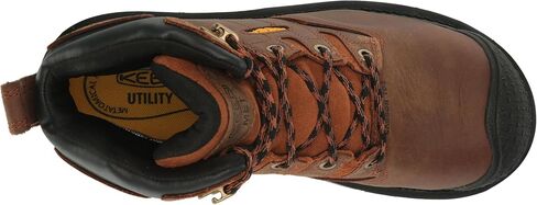 KEEN Utility Men's Camden 6" Composite Toe Waterproof Internal Metatarsal Guard Heavy Duty Work Boots in Saudi Arabia