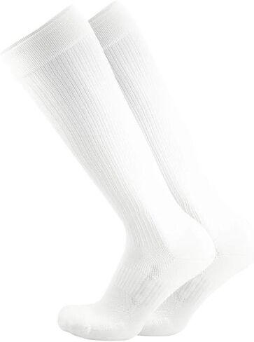 جوارب ضغط طبية للرجال والنساء 15-20 ملم زئبق من OrthoSleeve (X-Large، أسود) in Kuwait
