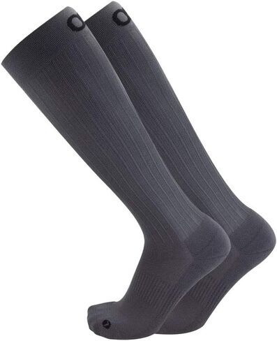 جوارب ضغط طبية للرجال والنساء 15-20 ملم زئبق من OrthoSleeve (X-Large، أسود) in Kuwait
