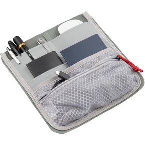 Vertx Admin Organizer Multi Pocket for Backpack, Bag Organization, Hook and Loop Attachment, Grey - One Size in Saudi Arabia