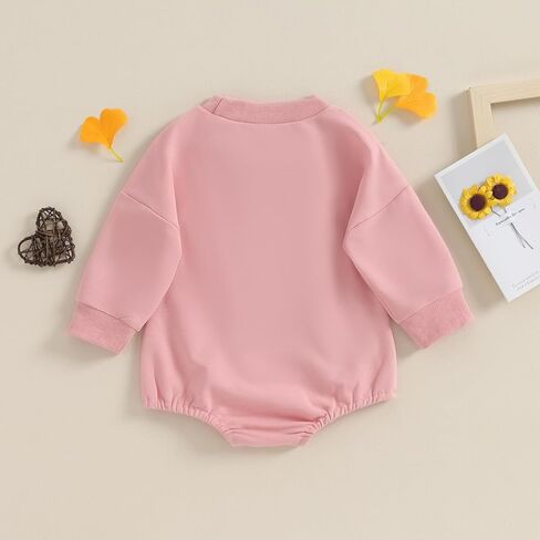 Sejardin Newborn Baby Girl Romper Daddys Girl Clothes Long Sleeve Round Neck Romper Toddler Girl Outfit in Saudi Arabia