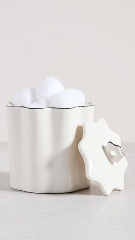 برطمان قطني للسيدات من Kassatex، باللون الأبيض، مقاس واحد in Kuwait