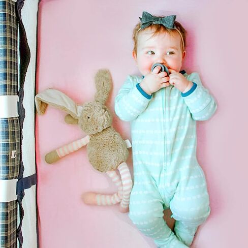 Pickle & Pumpkin Premium Organic Crib Sheet | 2 Pack 100% Organic Jersey Cotton Fitted Crib Sheets Set | Toddler or Standard Crib Mattress Sheets | Girls & Boys | Penguin & Woodland Crib Sheet in Kuwait